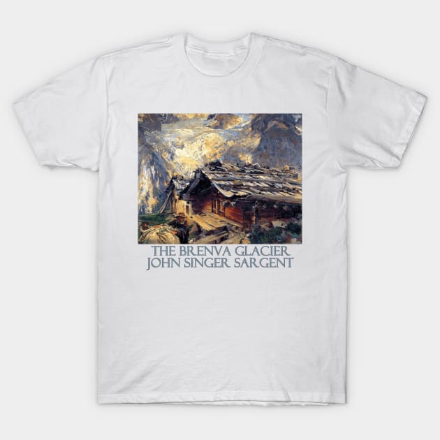 The Brenva Glacier by John Singer Sargent T-Shirt by Naves